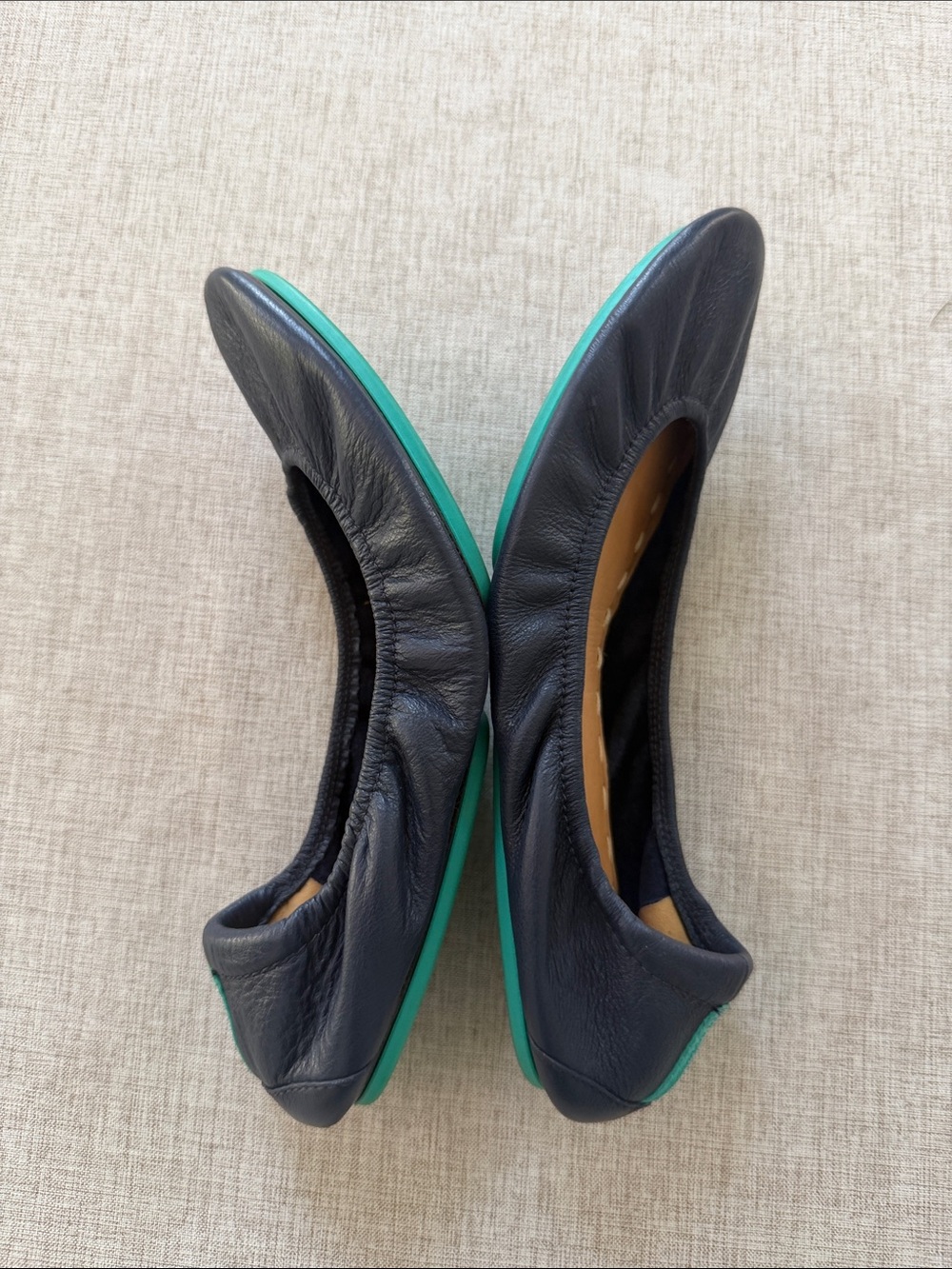 Turks Ballet Flats Navy Blue Women’s 8 comfort minimalist capsule - Picture 10 of 10